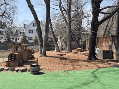 Our outdoor play yard