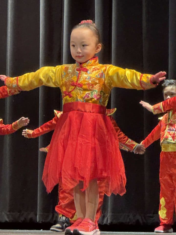 Celebrating with music and dress-up